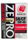 Масло моторное синтетическое IDEMITSU Zepro Euro Spec SN/CF 5W40 4л   (Арт.1849-004)