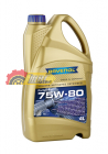  Трансмиссионное масло RAVENOL MTF -2 SAE 75W80  4л new  (Арт.1221103-004-01-999)