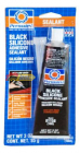Клей-герметик чёрный PERMATEX 16 Black Silicone Adhesive Sealant (85гр) 81158