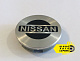 Заглушка Nissan 58мм серый REPLAY