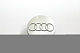 Заглушка Скад Audi 56мм серый