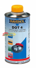  Тормозная жидкость RAVENOL DOT-4 0,5 л  (Арт.1350601-500-05-000)