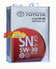 Масло моторное синтетическое TOYOTA SN 5W30 4л   (Арт.08880-10705)
