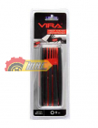 Набор инструментов Vira в пластиковом держателе красный/черный (303144)