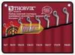Набор накидных ключей серии ARC Thorvik в сумке, 6-22 мм, 8 предметов