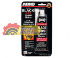 Герметик силиконовый Abro BLACK GASKET MAKER Черный 999 (85гр) арт. 912-AB-R